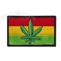 Rasta Leaf Patch