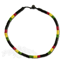 Rasta Coco Beads Necklace