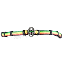 Rasta Cross Choker