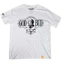 Ross' Gold God Bud White T-Shirt - Men's   