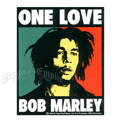 Bob Marley One Love Box Sticker