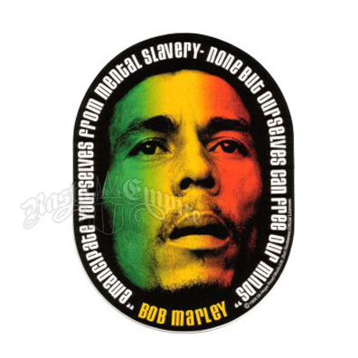 Bob Marley Face Sticker
