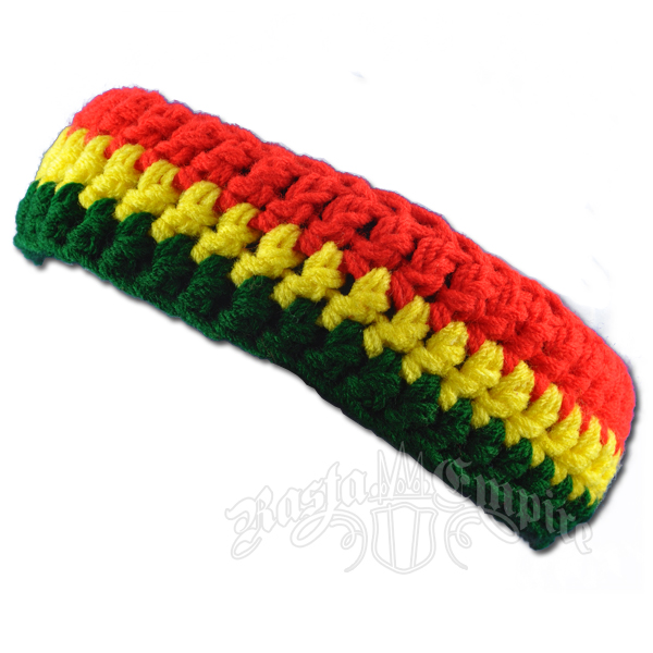 Rasta Crochet Headband
