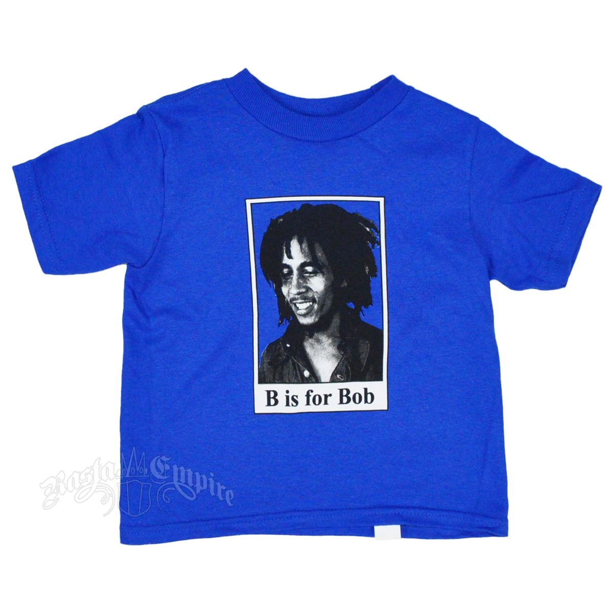 Bob Marley "B" Is For Bob  Royal Blue T-Shirt - Toddler's