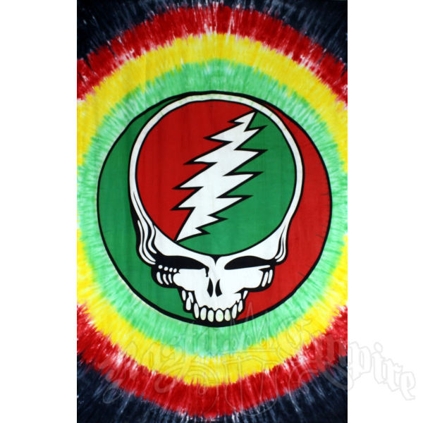 Rasta Grateful Dead Steal Your Face Tapestry