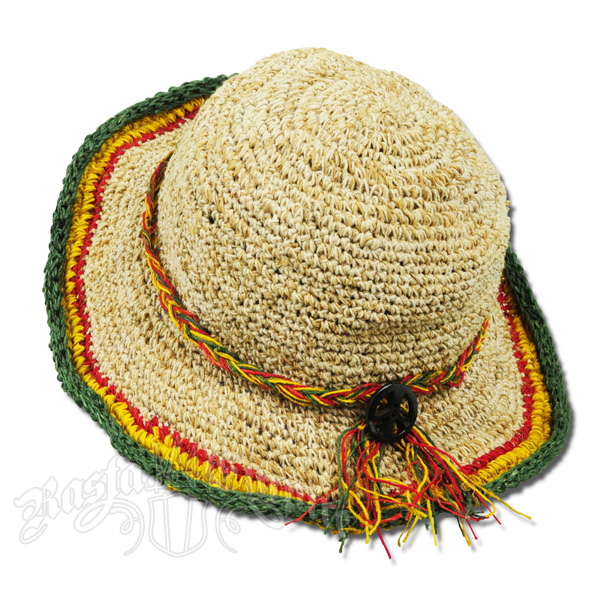 Rasta Hemp Peace Tour Hat