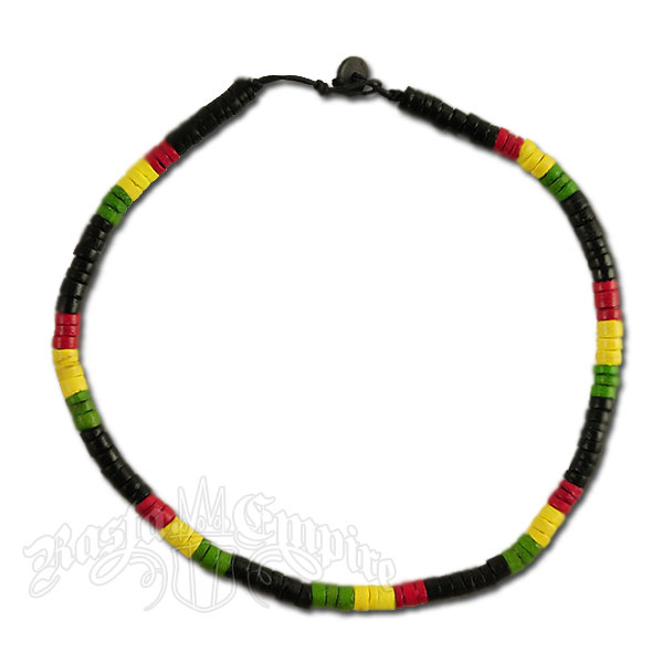 Rasta Coco Beads Necklace