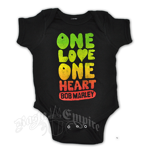 Bob Marley One Love One Heart Creeper - Black