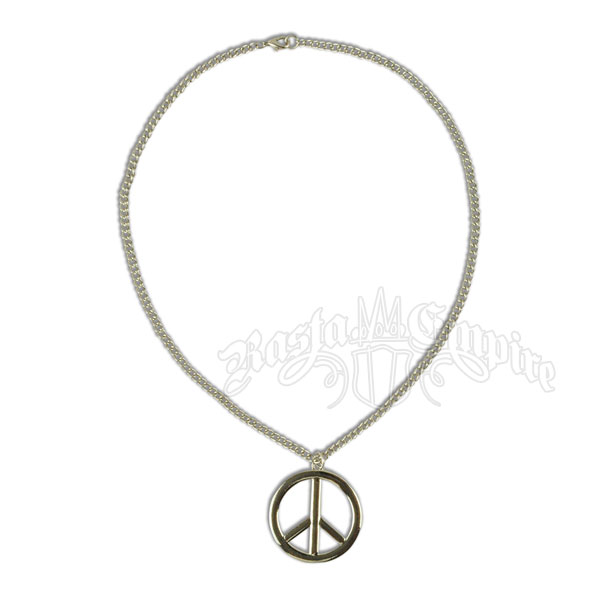 Peace Sign Chain Necklace