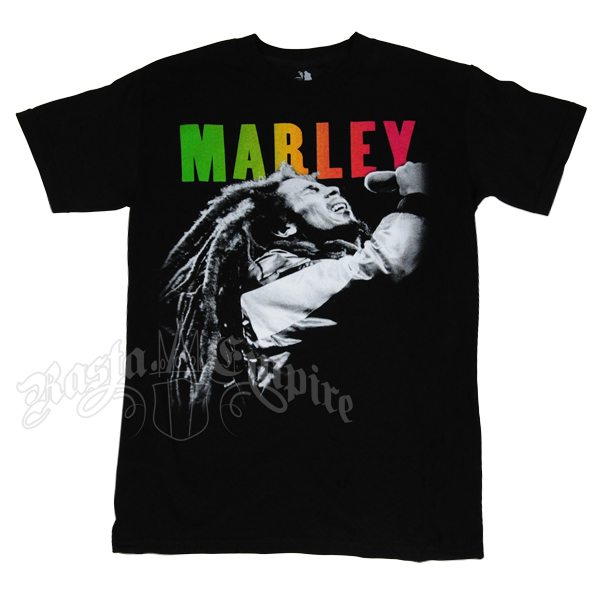 Bob Marley Concert Black T-Shirt – Men’s