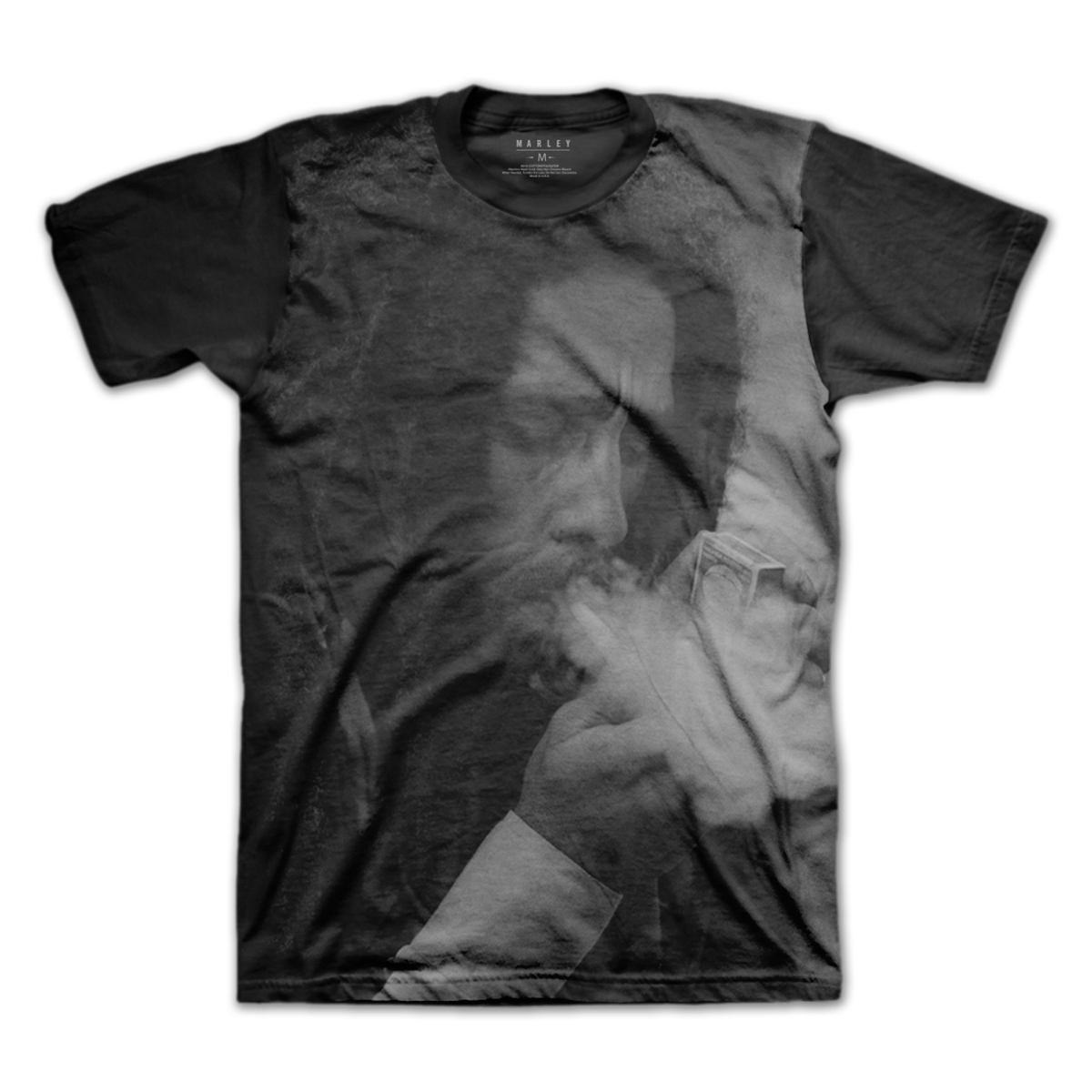 Bob Marley Classic Smoke Black T-Shirt – Men’s 