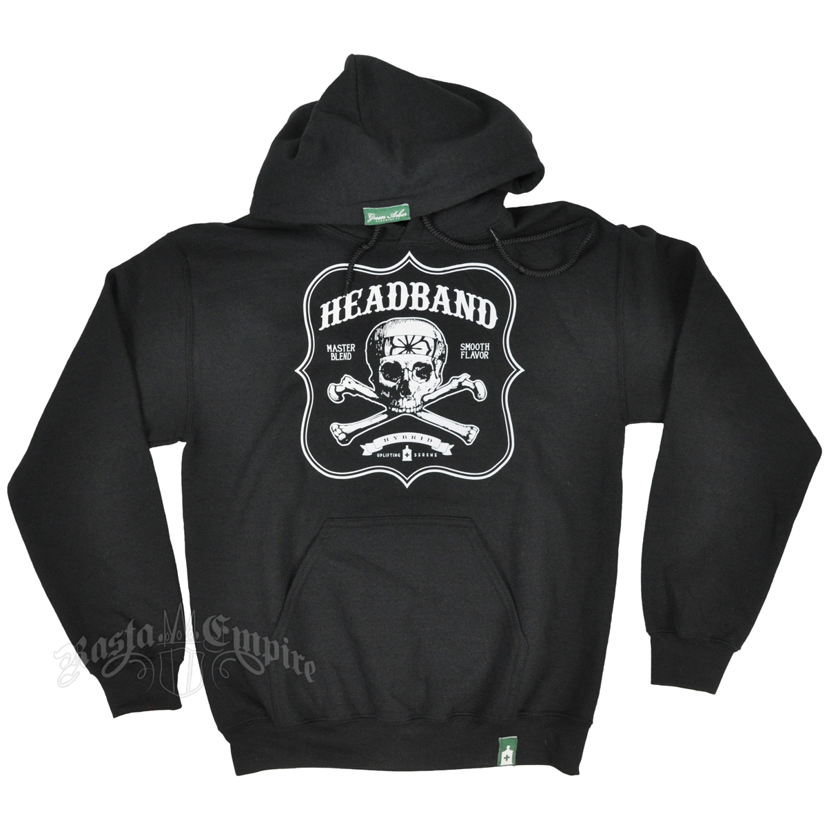 Headband Black Hoodie - Men's