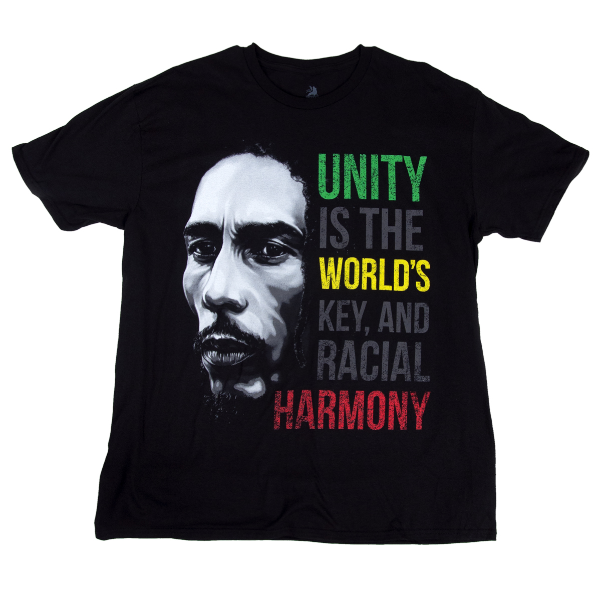 Bob Marley Burnin Unity Black T-Shirt - Men's