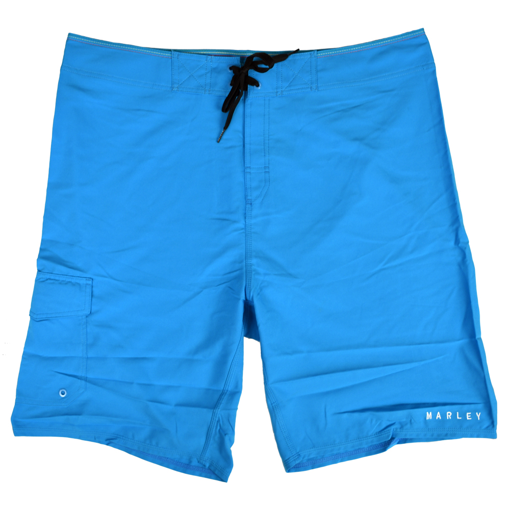 Bob Marley Apparel Turquoise Board Shorts