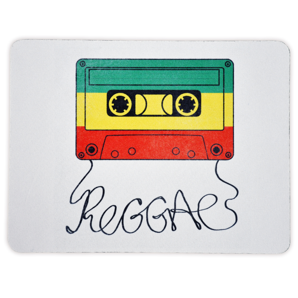 Rasta & Reggae-Cassette Tape-Mouse Pad