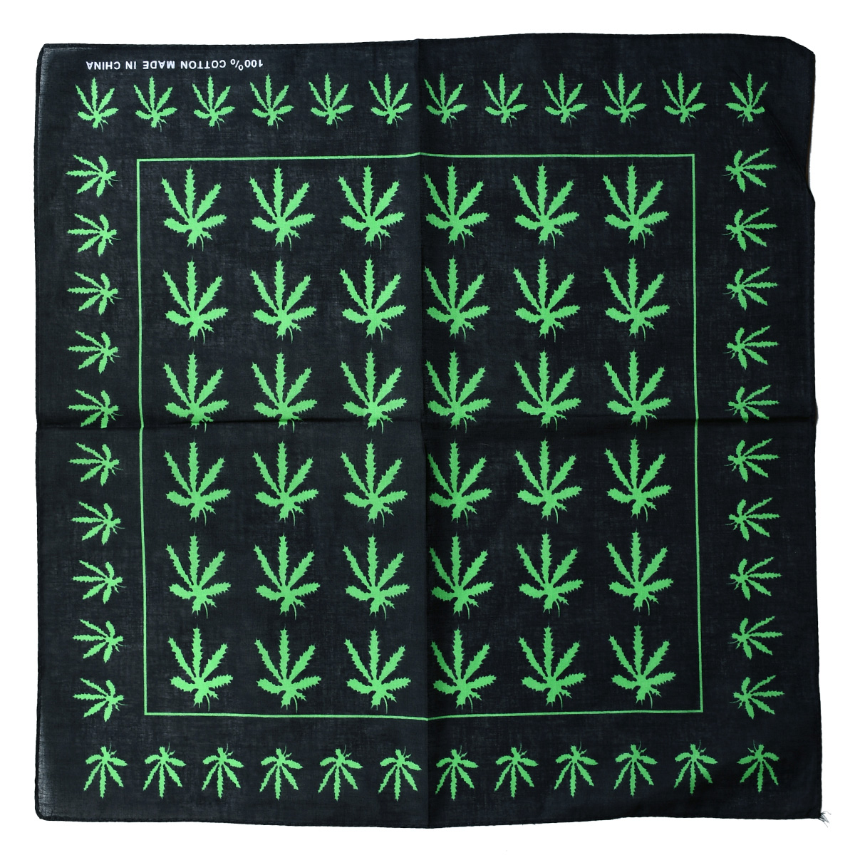 Black Weed Leaf Grid 22