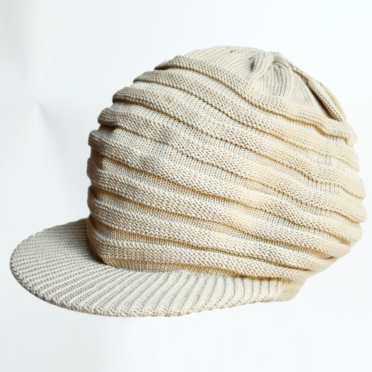 RINGS STYLE COTTON CAP - KHAKI