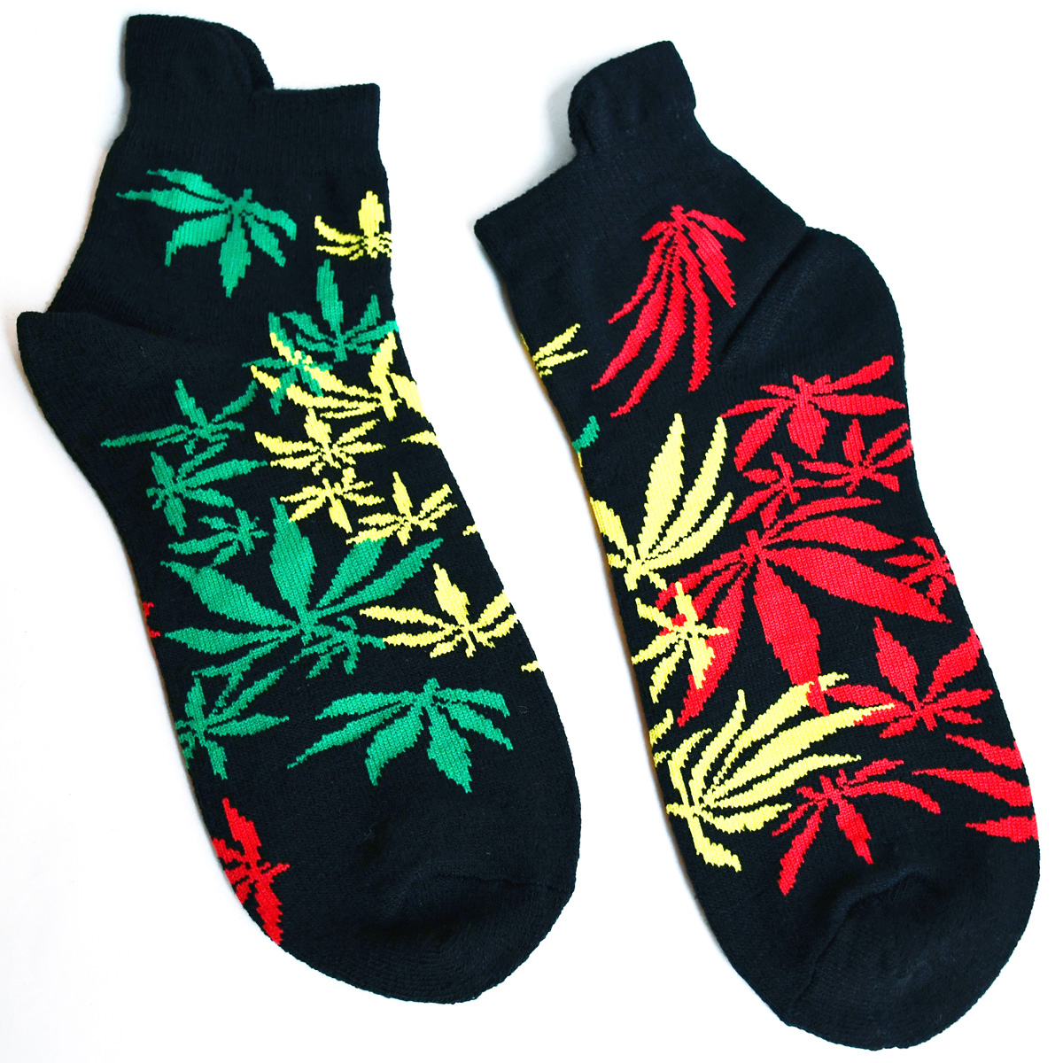 Rasta and Reggae Haze Ankle Socks