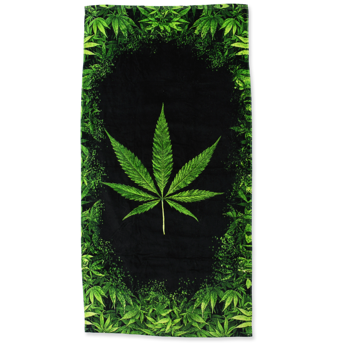 Cannabis / Weed Leaf Beach Towel 
