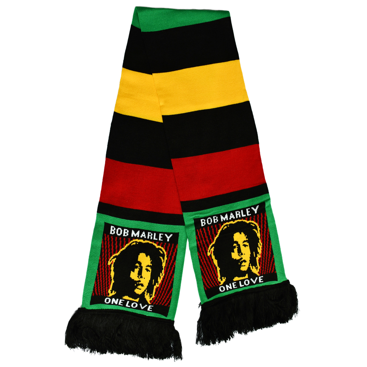 Bob Marley One Love Portrait Scarf