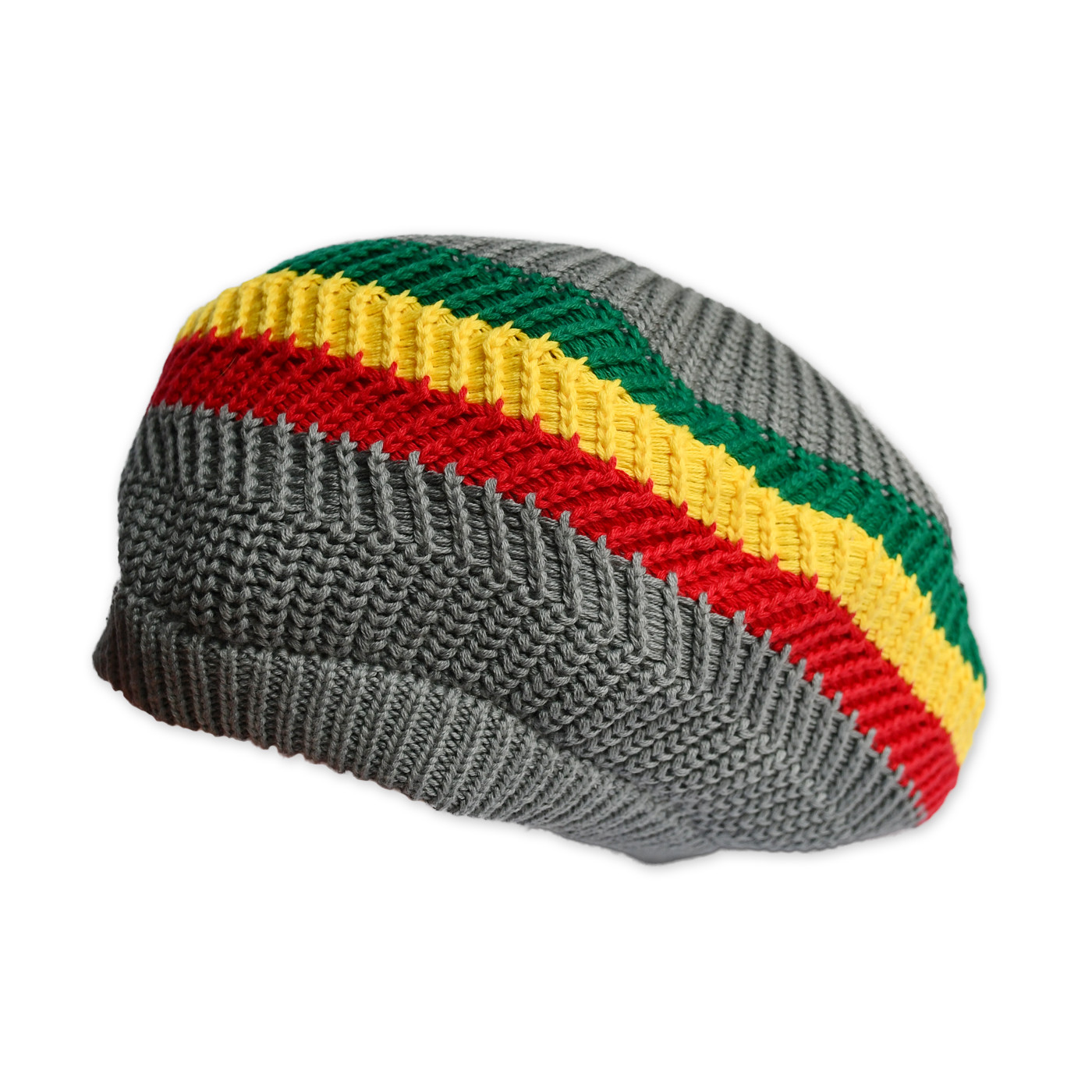 Tam Headwear - Grey Rasta Stripe