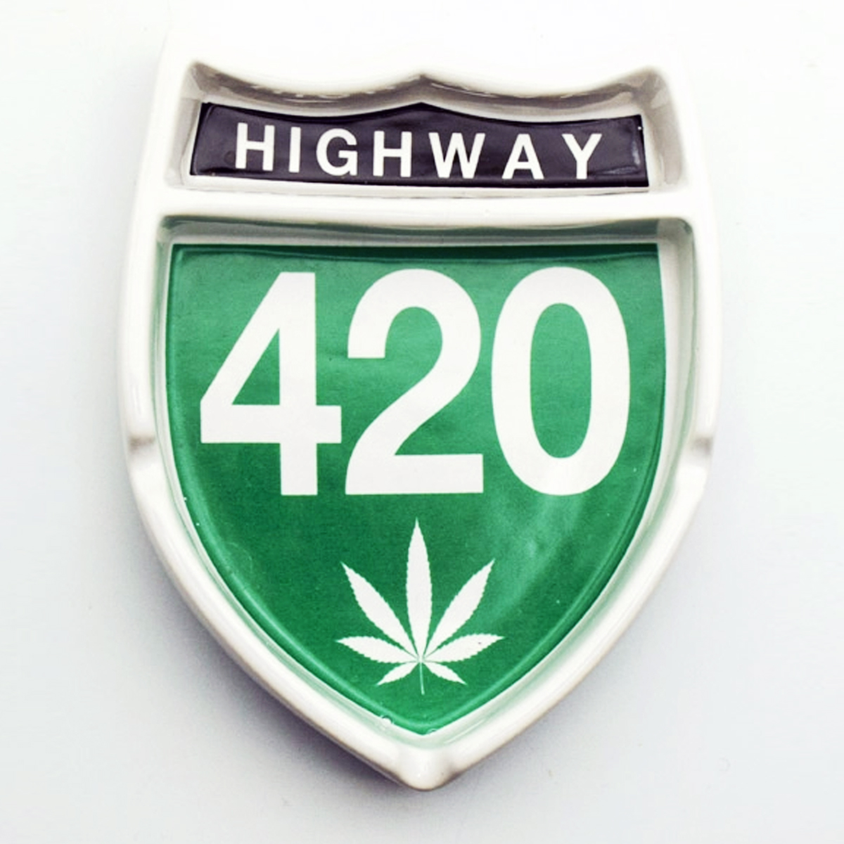 Highway 420 Sign Ashtray