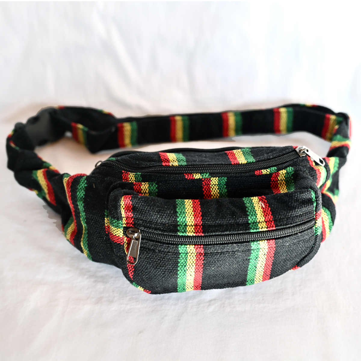 Rasta Stripe Fanny Pack