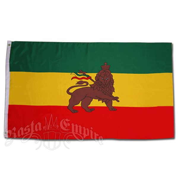 Rasta Lion Flag