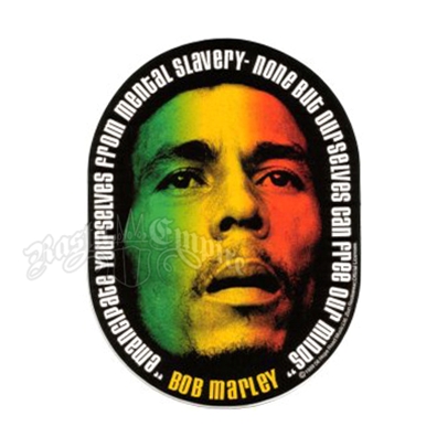 Bob Marley Face Sticker