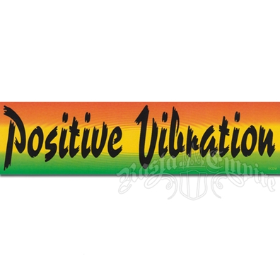 Positive Vibration Sticker