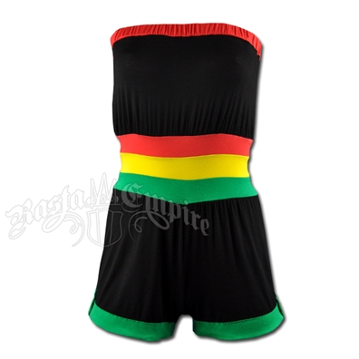 Rasta and Reggae Tube Jump Suit