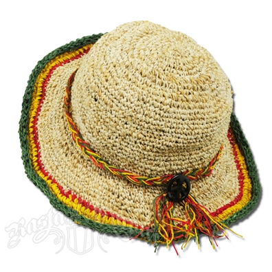 Rasta Hemp Peace Tour Hat