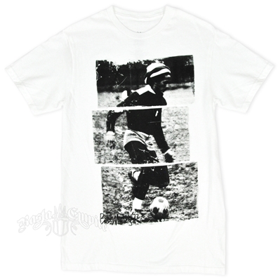 Bob Marley Soccer 77 White T-Shirt - Men's