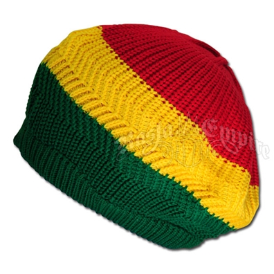 Rasta Wide Stripe Tam