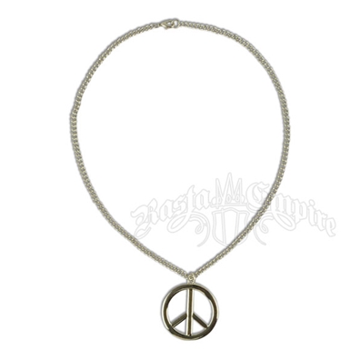 Peace Sign Chain Necklace
