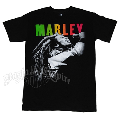 Bob Marley Concert Black T-Shirt – Men’s