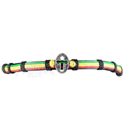 Rasta Cross Choker