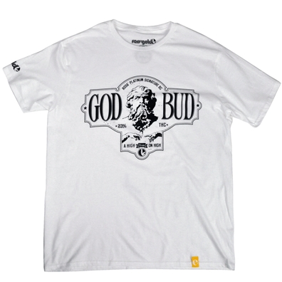 Ross' Gold God Bud White T-Shirt - Men's   