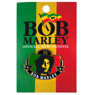 Pin Button Badge Ø38mm The Wailers Bob Marley 