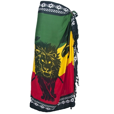Rasta & Reggae Africa Lion Sarong