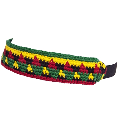 Rasta & Reggae Crochet Headband
