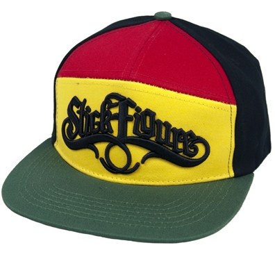 rasta baseball cap