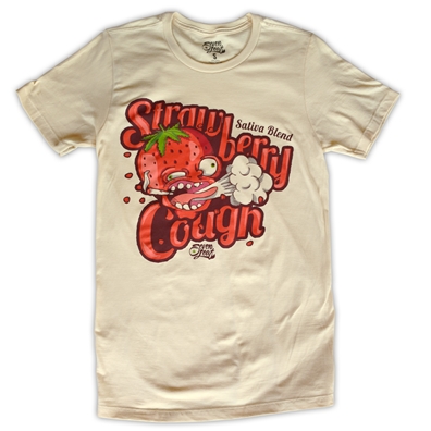 Seven Leaf Strawberry Cough Strain T-shirt - men's