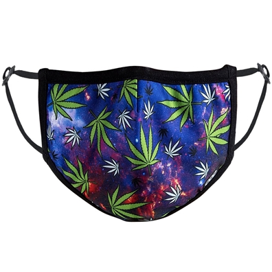 Weed Nebula Washable Face Mask