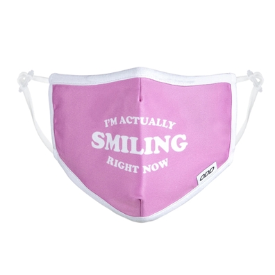 Actually Smiling Face  Mask