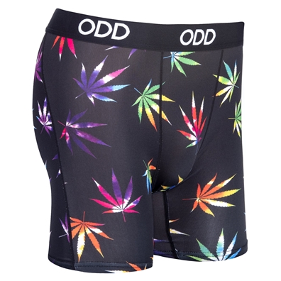 Tie Dye Weed Leaves Boxer Briefs