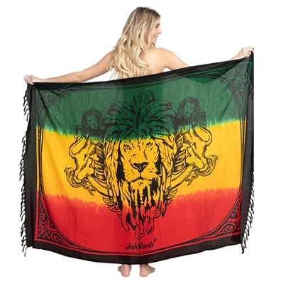 Rasta Tie Dye Lion of Judah Sarong