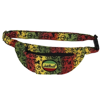 Tie Dye Rasta Peace Fanny Pack