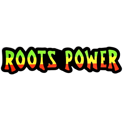 Rasta and Reggae Roots Power Bumper Sticker