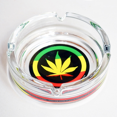 Rasta Weed Leaf Ashtray